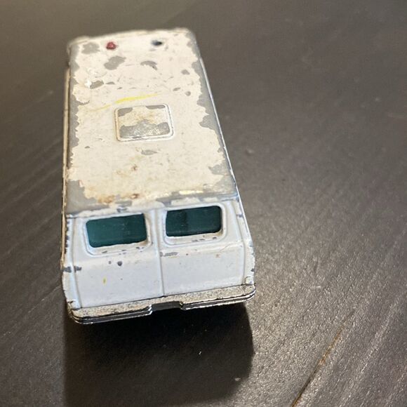 Vintage Yatming FORD ECONOLINE Police Van Diecast No 1501 Hong Kong 1981 - Picture 4 of 5